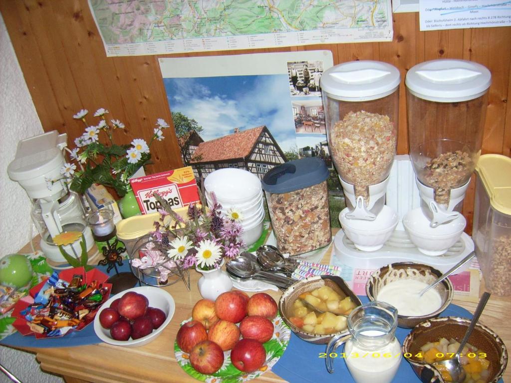 Schönau an der Brend Gaestehaus Hochrhoenblick מראה חיצוני תמונה